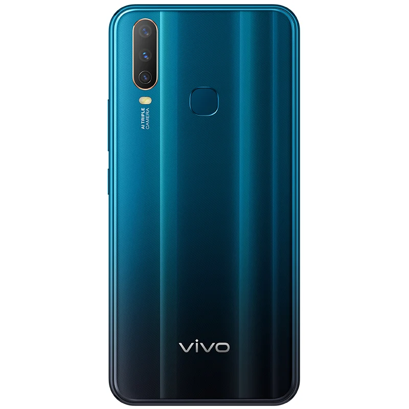 Мобильный телефон vivo Y3 5000mAh 4G ram 128G rom Octa core 6,3" с каплями воды экран Al камеры 16MP+ 13MP сотовые телефоны