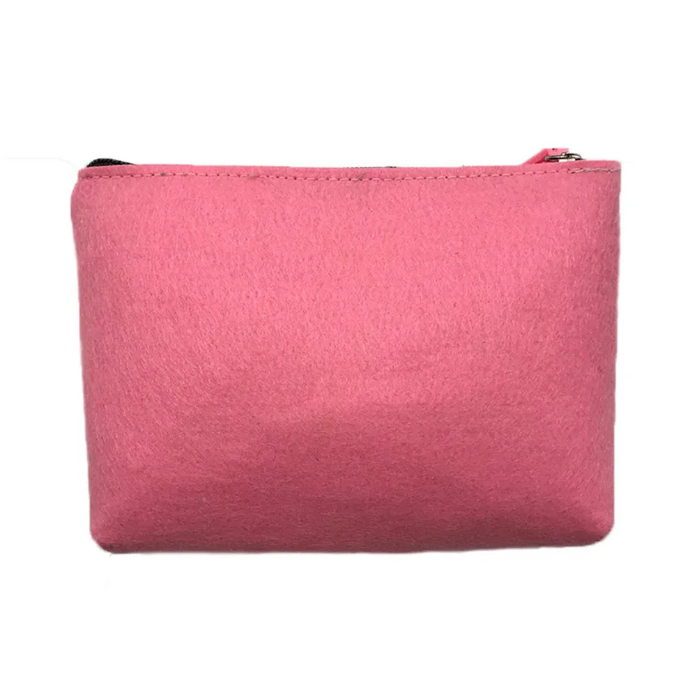 Фетр, сумка чехол электроника Аксессуары органайзер для дата-кабеля Наушники USB Зарядное устройство гаджеты Органайзер с карманами, который крепится на карандаш данные мешки - Цвет: Pink
