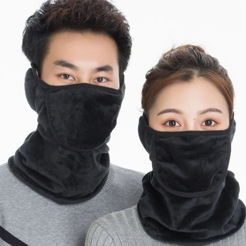 Дизайн Мода Унисекс Твердые три в одном Coldproof маска многофункциональный теплый шарф маска Особенности