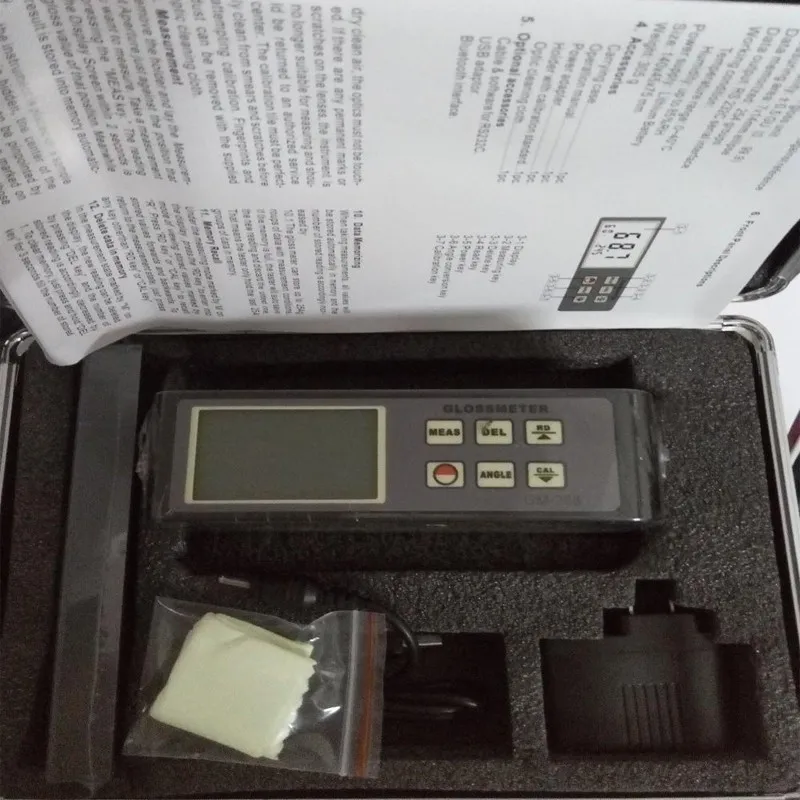 LANDTEK GM-6 60Gloss Meter Use For Floor Maintenance, Surface Cleaning Quality Control, Stone and Tile Gloss Measurement. 4