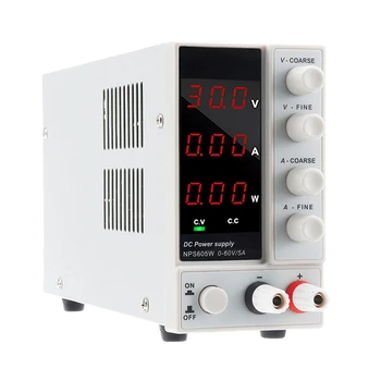 

NPS605W 110V/220V 0-60V 0-5A Adjustable Digital DC Power Supply 300W Regulated Laboratory Switching Power Supply