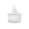 Glass Storage Jar Sugar Bowl and Salt Bowl Kitchen Condiment Dispenser Jewelry Storage Box Home Desktop Decoration Send A Gift 6