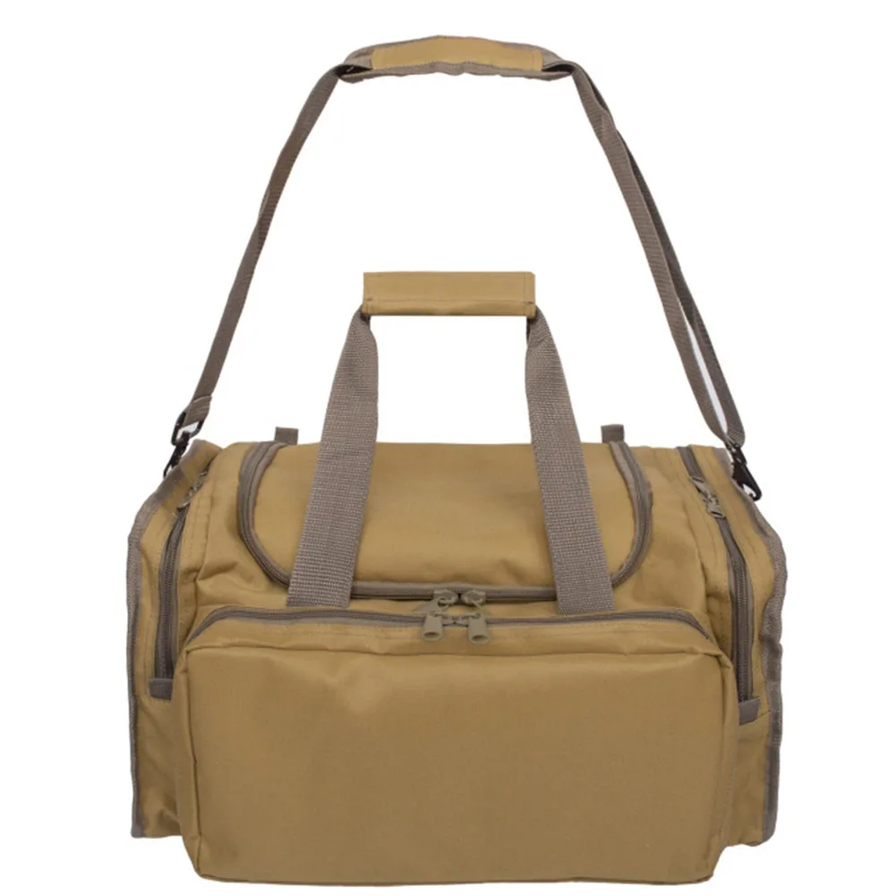 High Density Duffel Bag Large Capacity Dual Use Tactical Durable Camping Travel Activity Outdoor Sports Zipper Oxford Cloth
