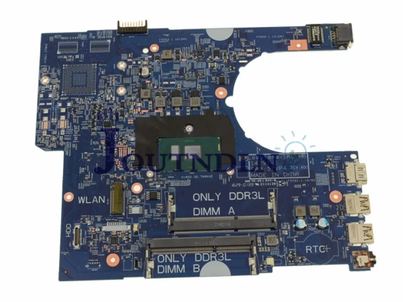JOUTNDLN для Dell Latitude 3470 3570 Материнская плата ноутбука VWFGF 0VWFGF CN-0VWFGF W/i5-6300U cpu 14291-1 DDR3