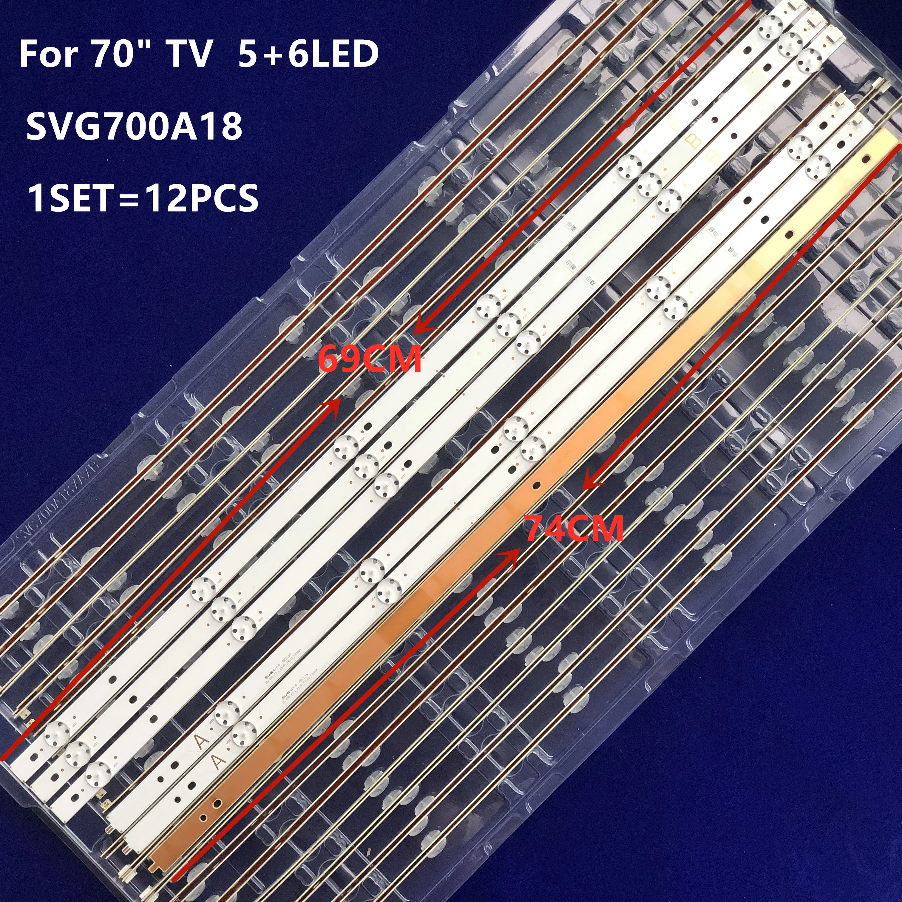 VIZIO D70-F3 VER. LFTRXCLU светодиодная подсветка 18y лампа _ rev01_66 светодиодный 170804 171018 | Лампы