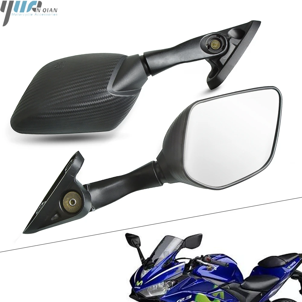 Боковые зеркала заднего вида для мотоциклов YAMAHA YZF R3 R25 R15 YZF-R3 YZF-R25 YZFR3 2014 2015 2016 2017 |