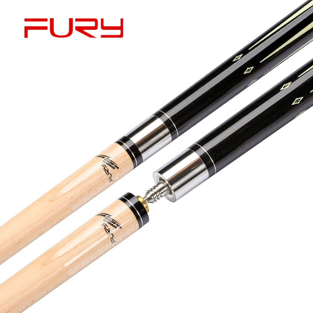 FURY Grace Carom Cue 3 Подушка игра Бильярд 11,8 мм наконечник жесткий Клен Вал Профессиональный Carom Cues палочка комплект