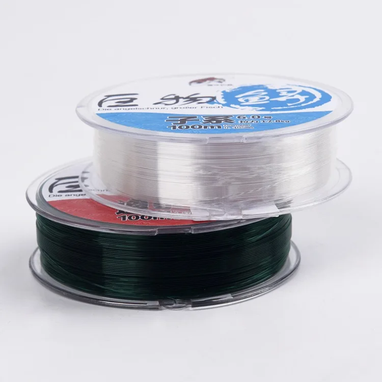 

Germany Import Raw Silk Sturgeon Line Big Things/Giants/Black Mainline Strands Nylon Thread 100 M Large Size Fish