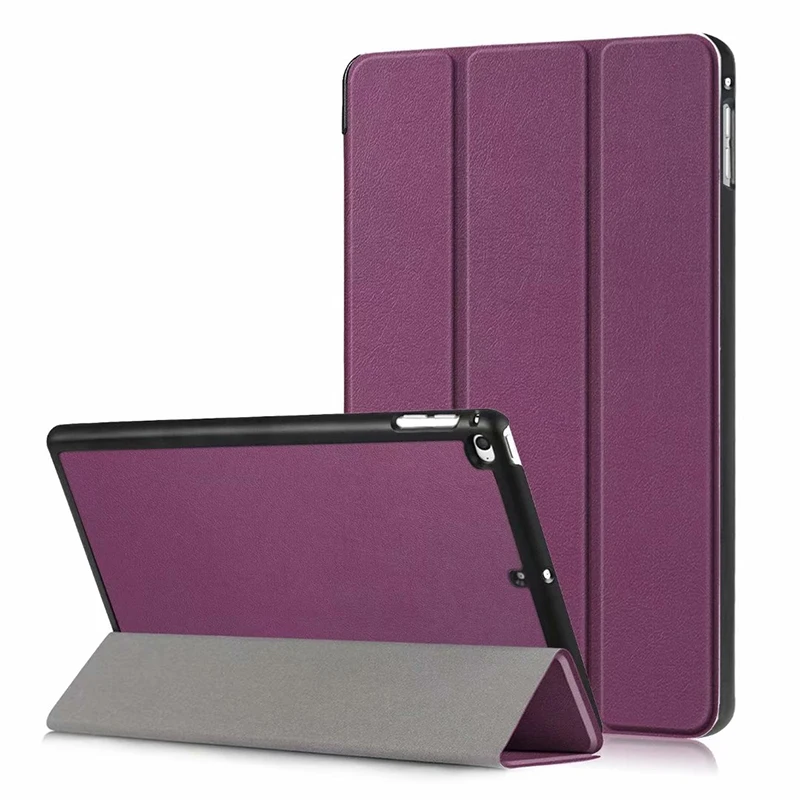 Ультратонкий трехслойный кожаный чехол-подставка с рисунком для iPad mini 5 A2133 A2126, Жесткий Чехол для iPad mini 4, 7,9 дюймов, планшетный ПК