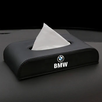 

1pcs For Bmw x1 x3 x5 x6 z4 f10 f20 f30 e36 e39 e46 e60 e90 Car Tissue Box Pumping Cassette Holder Box Organizer Car accessories