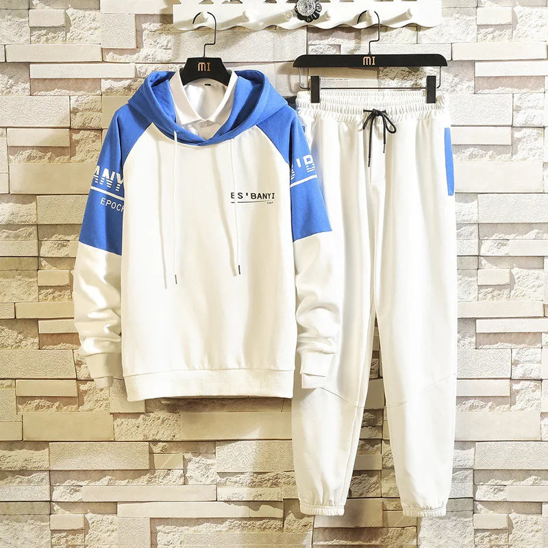 

Japanese-style Sports Set Men's 2019 Spring New Style Men Hoodie Suit Two-Piece Set Youth Handsome Men'S Wear