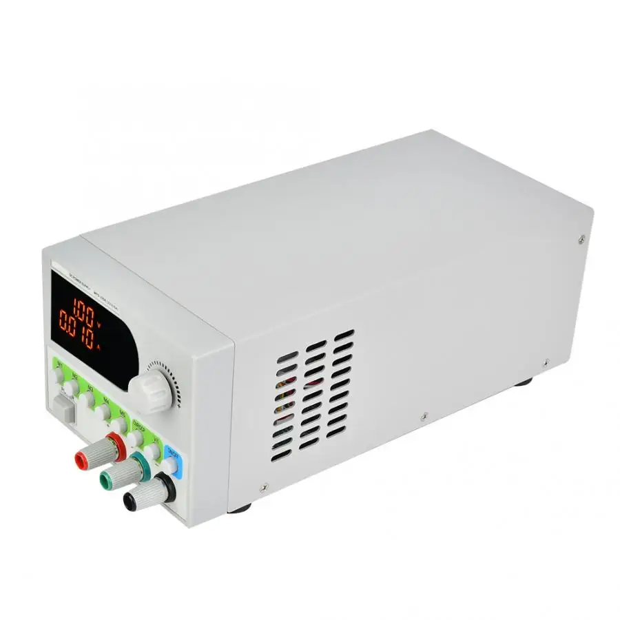 AC 220V MPS-3206 Регулируемый DC Питание с 4 цифровой светодиодный Дисплей регулятор постоянного тока с вилкой европейского стандарта