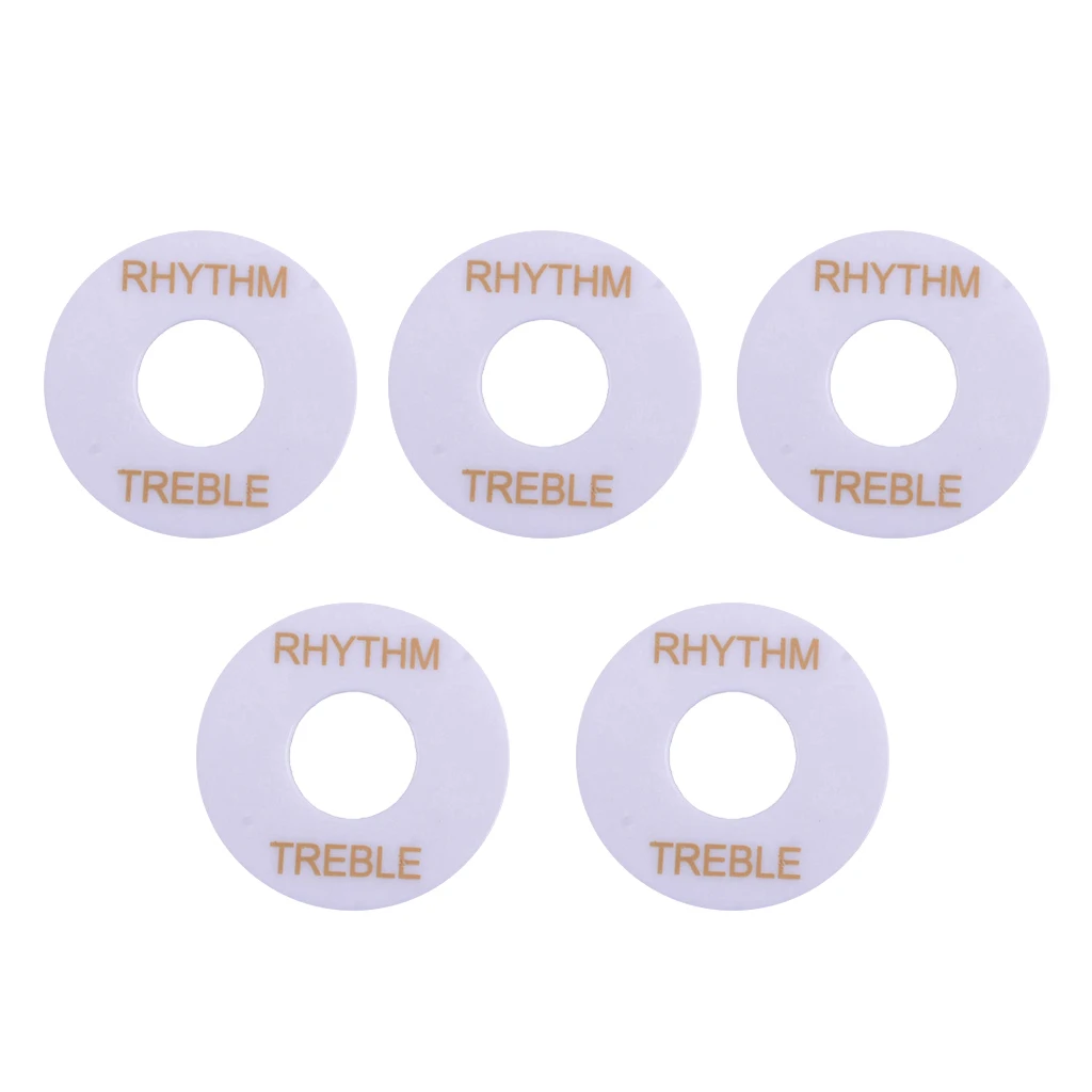 5pcs Rhythm Treble Ring Round Plate For  Toggle Switch