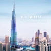 CubicFun 3D Puzzles LED Dubai Burj Khalifa 57.5" H Architecture Building Model Kits 136Pcs Tower Jigsaw Toys for Adults Kids 3