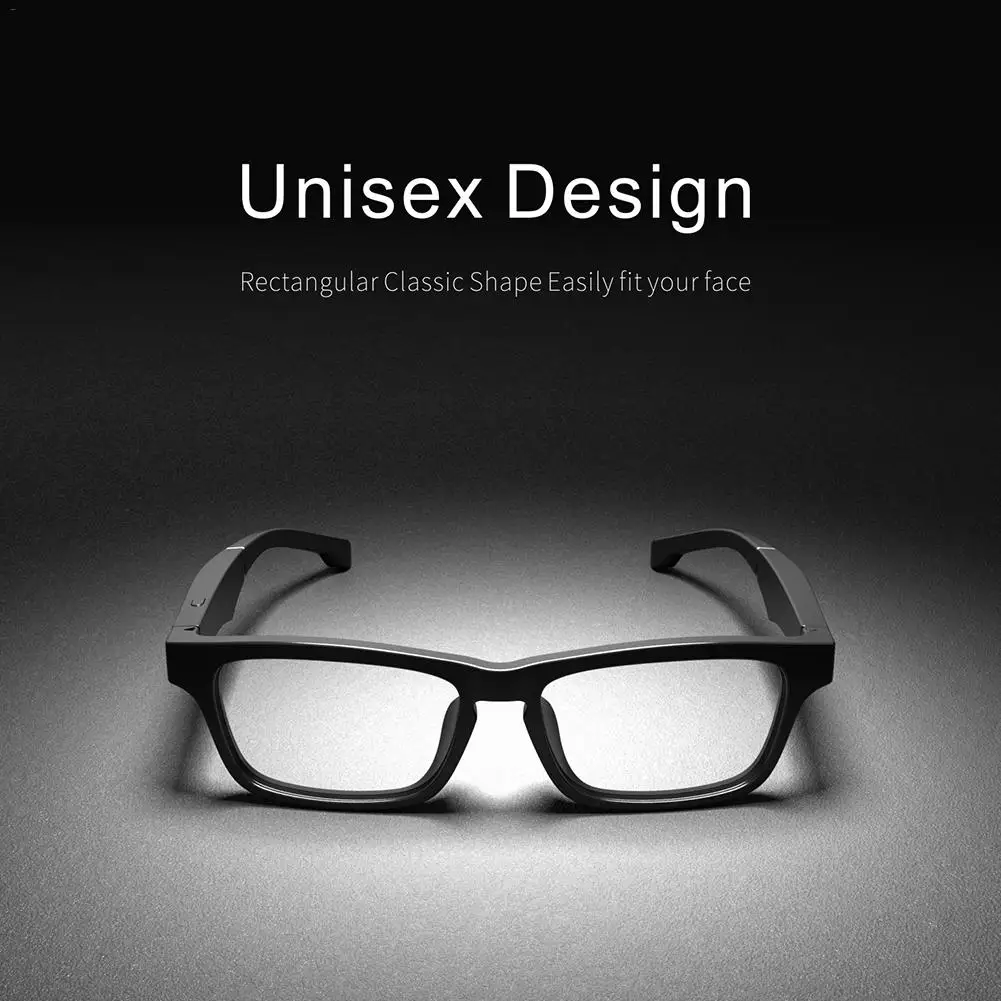 

K1 Smart Glasses Wireless Bluetooth Hands-Free Calling Music Audio Open Ear Anti-blue Light Lenses Intelligent Sunglasses