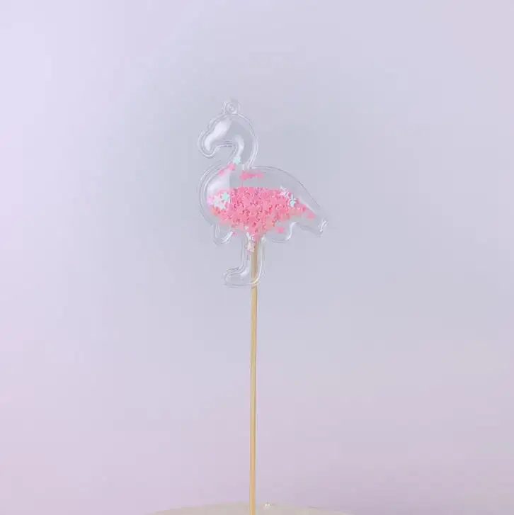 3 шт./компл. Kawaii прозрачный с блестками в форме сердца в форме звезды облака Русалка торт топпера, выбирает Baby Shower День рождения украшения для кексов