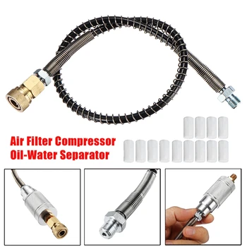 

High Pressure Oil-water 40mpa 0.5m High Pressure PCP M8 Female Separator Filter Core Thread For PCP Electric Air Compressor