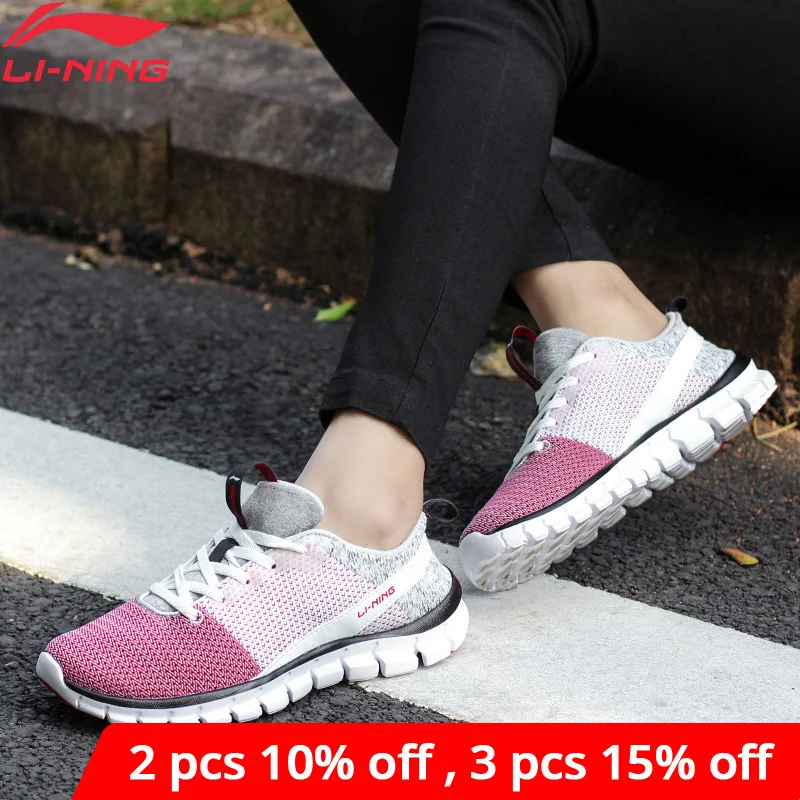  Li-Ning/женская спортивная обувь с подкладом, 24H, удобная, дышащая, спортивная обувь, светильник, кроссовки AFHN026 YXX018 