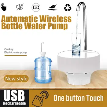 

Electric Water Dispenser Wireless Portable Electric Automatic Water Pump Bucket Bottle Dispenser USB Rechargeable