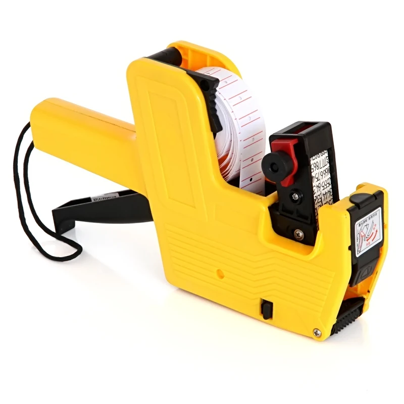 

Mx-5500 Price Tag Gun Machine Labeller Marking Pricing Gun Labeler +One Roll Gift Lable Stickers+One Re-ink Roller
