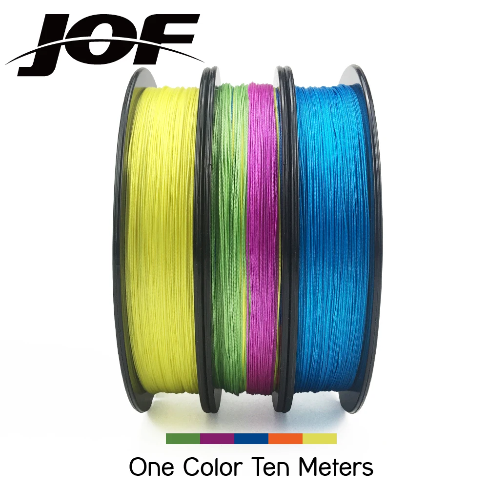JOF 8 Weaves Fishing Line 150M 300M 500M 8 Strands Braided Fishing Line Multifilament PE Line 15 20 30 40 50 60 80 100LB JOF 8 Weaves Fishing Line 150M 300M 500M 8 Strands Braided Fishing Line Multifilament PE Line 15 20 30 40 50 60 80 100LB
