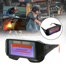 Автоматическая Затемняющая сварочная линза Солнечная Автоматическая Сварка защитные очки для глаз защитные очки для сварщика затемняющие сварочные очки