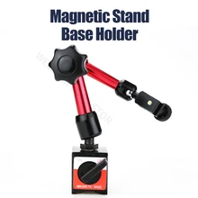 Support magnétique pour indicateur de cadran sondes de mesure jauge de cadran support de Base magnétique universel supports outils de mesure de Distance