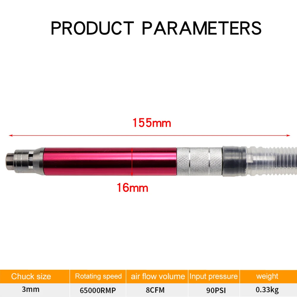 Воздушный микропереходник, шлифовальный станок, набор инструментов, мини-карандаш, полировка, гравировка, профессиональная шлифовальная резка, пневматические инструменты