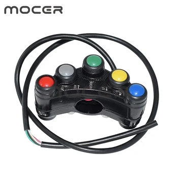 

7 Buttons ATV Motorcycle Race Bikes 7/8' 22mm Handlebar Switch Assembly 12V