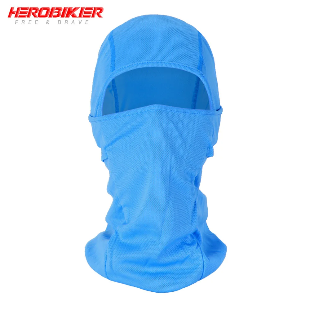 BE-05 HEROBIKER мотоциклетная Балаклава маска для лица мото теплая ветрозащитная дышащая страйкбольная Пейнтбольная велосипедная Лыжная маска для лица мужской солнцезащитный шлем - Цвет: BE-05
