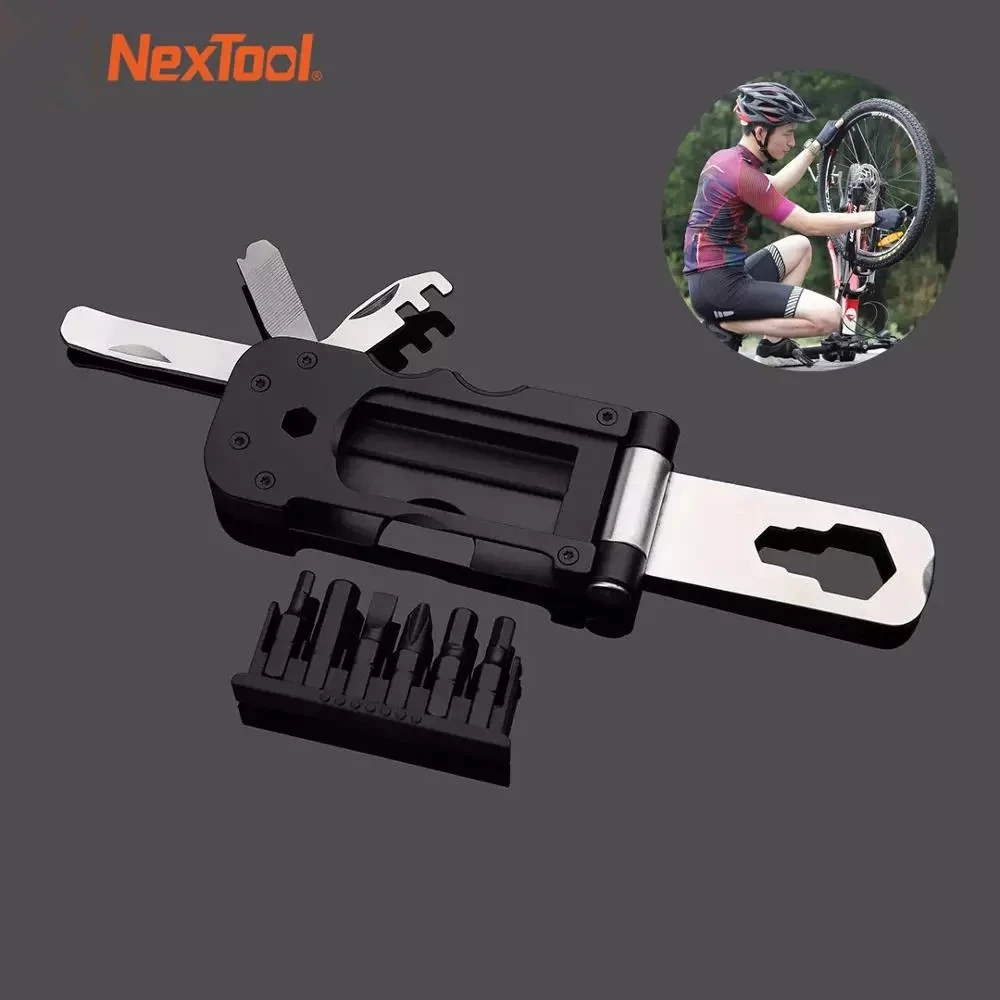 Nextool Multi-functional Bicycle Tool Magnetic Sleeve Exquisite And Portable Toolbox Outdoor Wrench Repair Tool