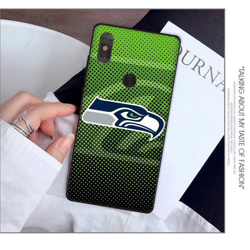 Seattle Seahawks мягкий силиконовый черный чехол для телефона для Xiaomi redmi Note 7 mi 9 mi x2 mi x2S Note3 8 8SE redmi 5 5Plus Note4 4X - Цвет: A9