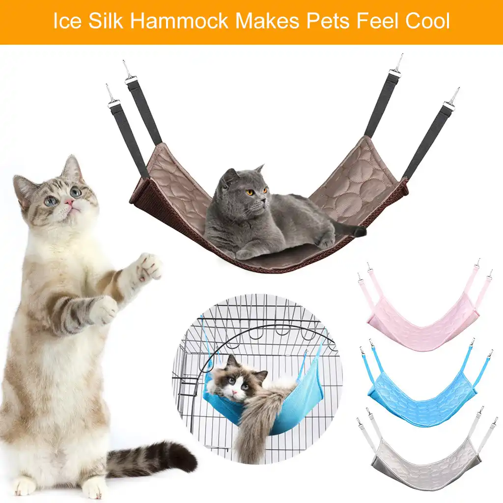 新ホットハンモック猫のためのペット毛布夏通気性の布ペット猫ぶら下げ