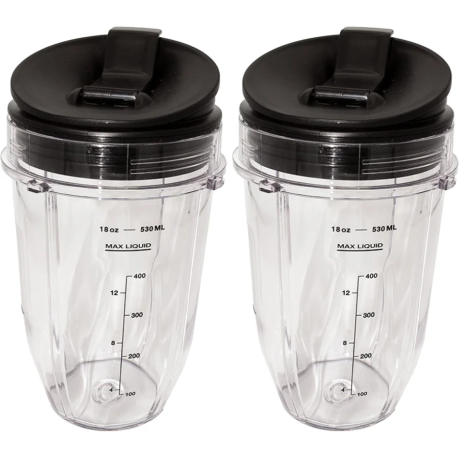 32-Ounce Cup With Sealed Lid Ninja Replacement Parts And Accessories For  Nutri Ninja Auto-IQ 1000W And Dual Blender - AliExpress