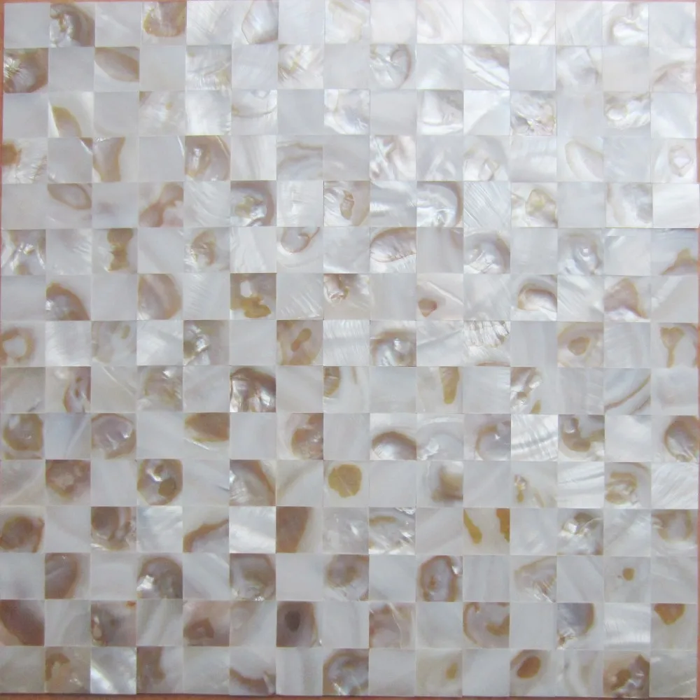Naturliche Shell Mosaik Fliesen Wand Fliesen Perlmutt Fliesen Shell Mosaik Fliesen Backsplash Wand Papier Wand Aufkleber