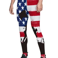 Флаг США брюки мужские влагоотводящие не просвечивающие модные вечерние с высокой талией Buttery мягкие Fauxleather Compres