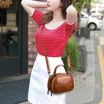 

Fashion Women Hasp Purse Shoulder Bag Thread Handbag Phone Bag Mini Handbag PU Leather Crossbody Bags bolsa feminina bolsa