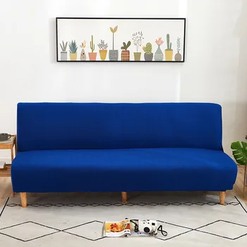 

Solid Color All-inclusive Sofa Cover Tight Wrap Elastic Protector Sofa Towel Slipcover Covers Without Armrest Sofa Fundas Bed