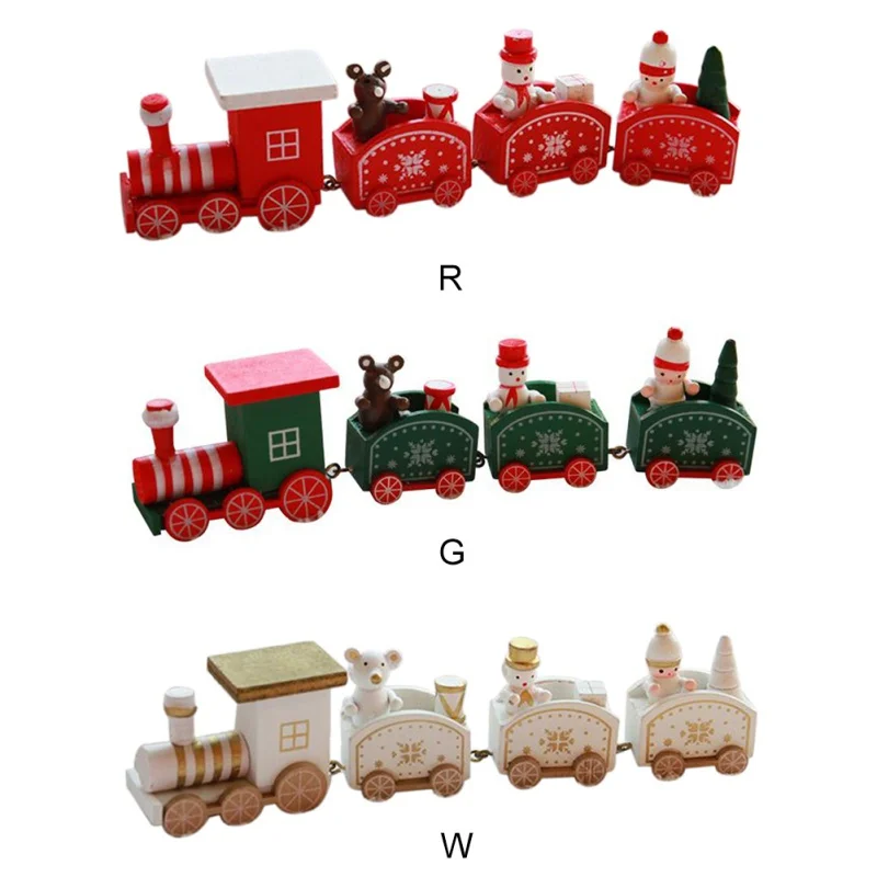 Милый маленький поезд бытовой маленький поезд для детей рождественские украшения Праздничные рождественские принадлежности для