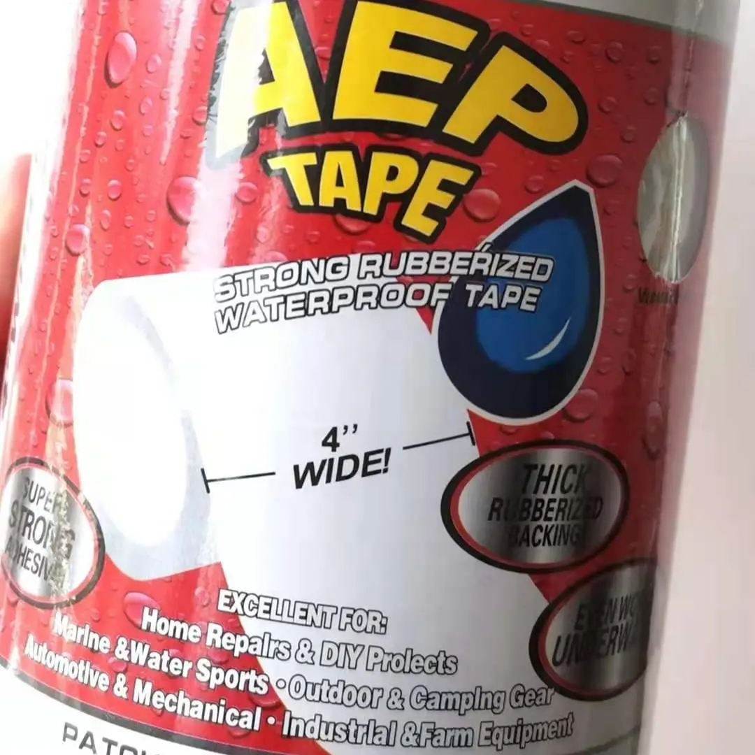 Super Strong Waterproof Stop Leaks Repair Tape Waterproof Adhesive Water Pipe Duct Tape PVC