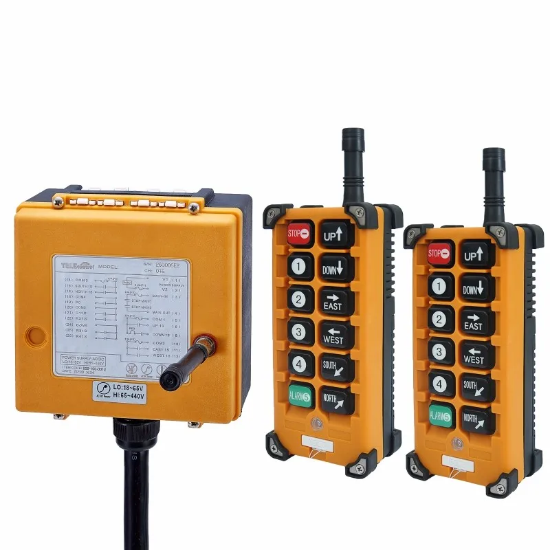 

8 Channels single speed Industrial Wireless Radio remote controller switch speed control Hoist Crane Control Lift Crane F23 A++S