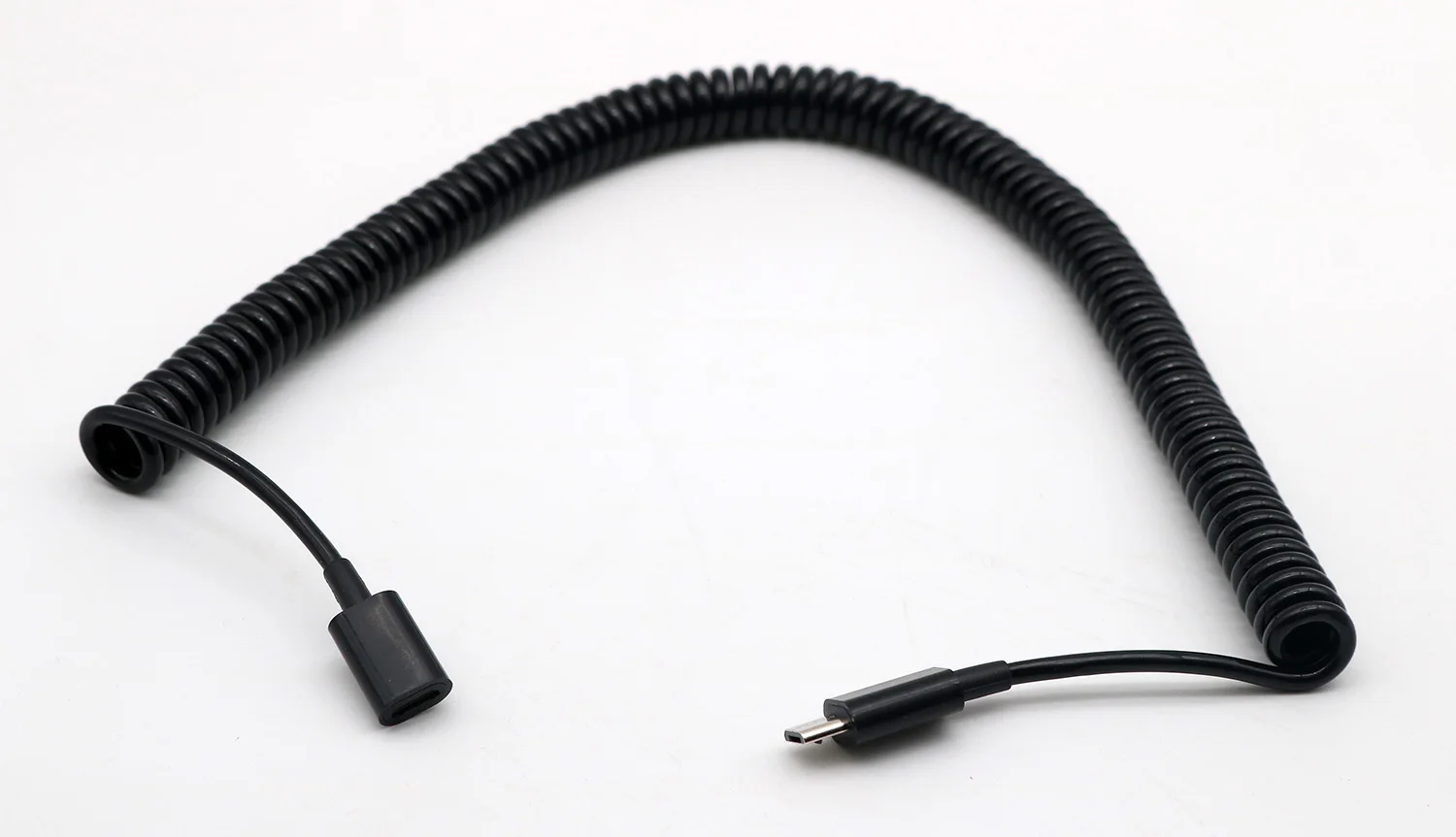 Micro USB 5 Pin штекер гнездо удлинитель спиральный пружинный адаптер синхронизации