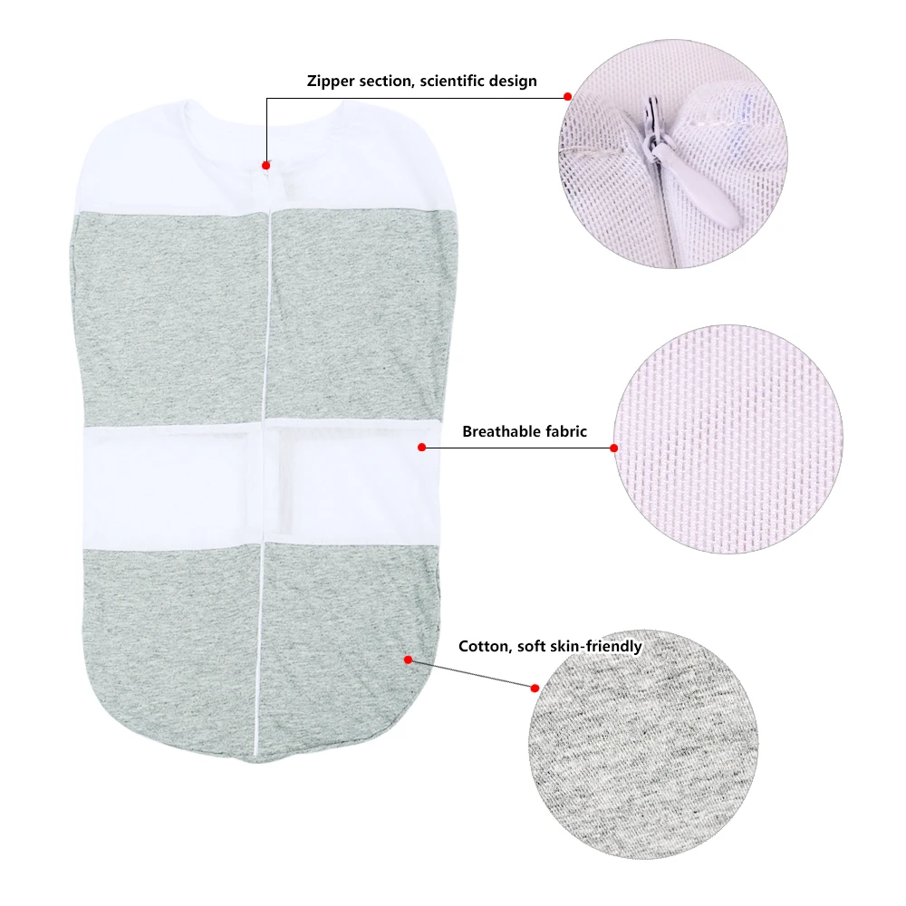 Спальные мешки для новорожденных мальчиков и девочек 0-6 месяцев, теплое одеяло для пеленания