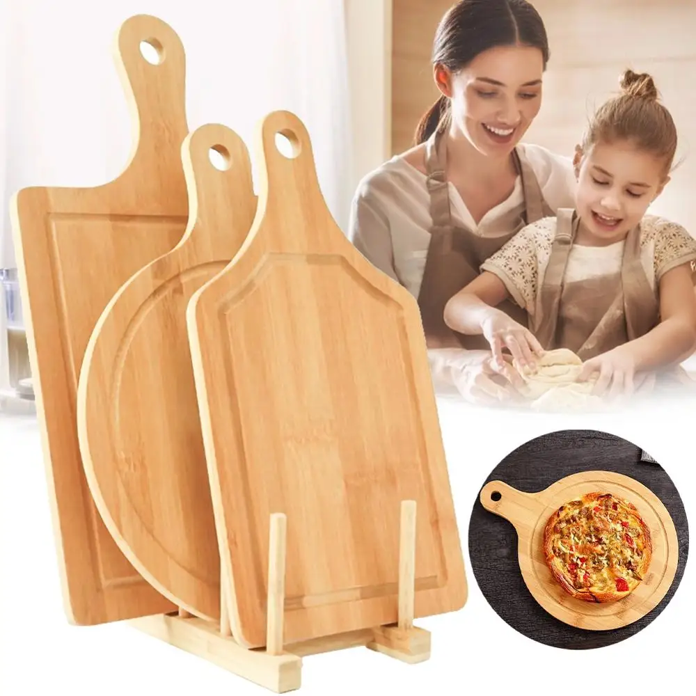 

Chopping Blocks Tool Vegetable Kitchen Bamboo Cutting Board Smooth Multifunction Practical Fruit Chopping Board Kitchen tool