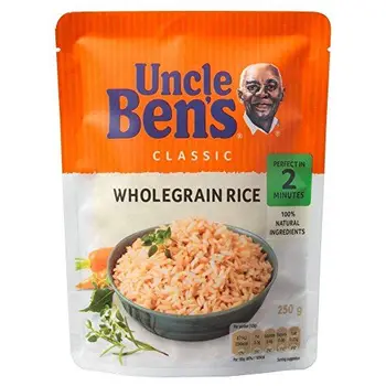 

Uncle Ben's Classic Wholegrain Rice (250g) - Pack of 2