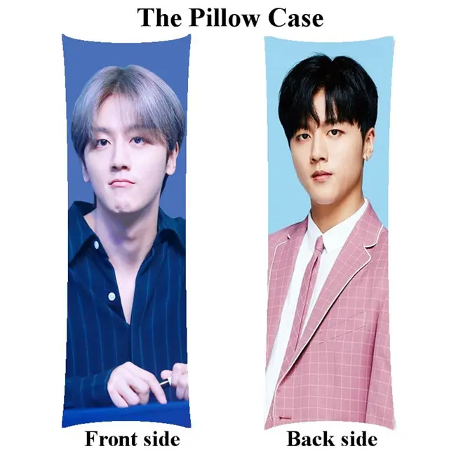 pillowcover Kpop сенсационное ощущение 9 только наволочка для тела девушка бойфренд ча ни Янг Бин длинный Чехол для подушки Чехол - Цвет: pillowcover