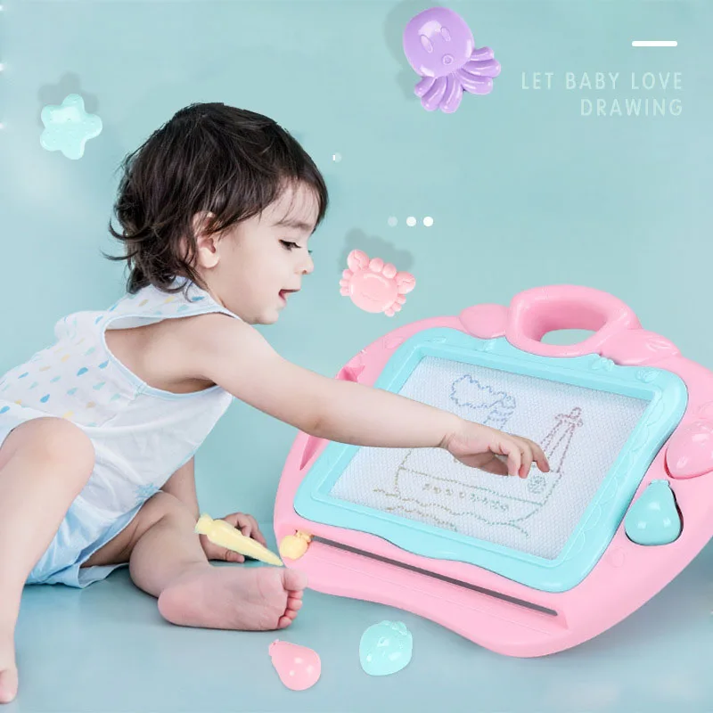 

Kids Magnetic Drawing Tablet Toys Baby Painting Graffiti Erasable Doodle Multi-Function Boards Educational Writing Board Toy