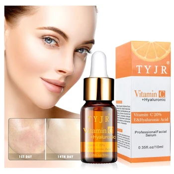 

Primer Makeup Whitening Pure Vitamin C Serum Liquid Moisturizer Hyaluronic Acid Anti-wrinkle Vc Skin Care Repair Face Make Up