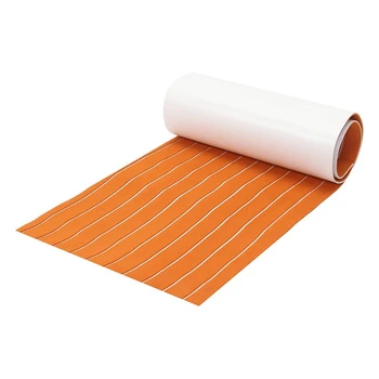 

1 Roll 600Mmx2000x6Mm Self Adhesive Eva Boat Yacht Marine Flooring Faux Imitation Teak Decking Sheet Pad