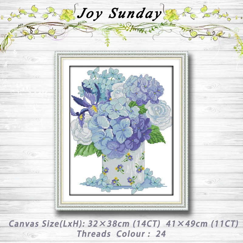 

Pincushion flower decor painting dmc 14CT 11CT counted cross stitch kits embroidery set Needlework Set chinese cross stitch